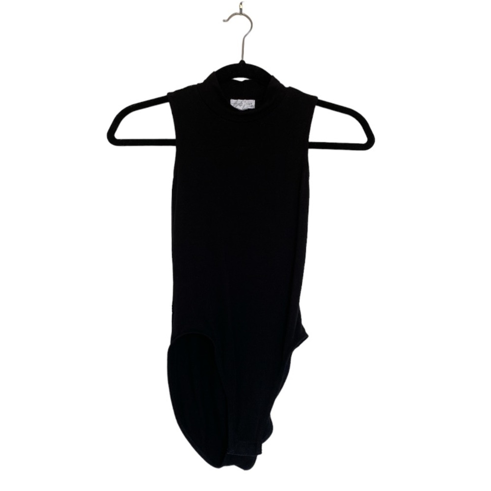 Full Tilt Black Body Suit Size Medium Neutral Classic